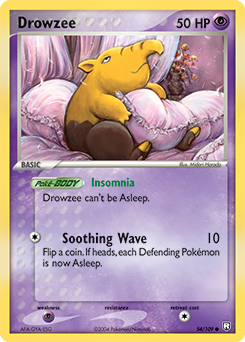 Drowzee z edície Team Rocket Returns, karta č.54