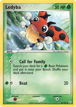 Ledyba z edície Team Rocket Returns, karta č.64