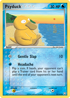 Psyduck z edície Team Rocket Returns, karta č.70