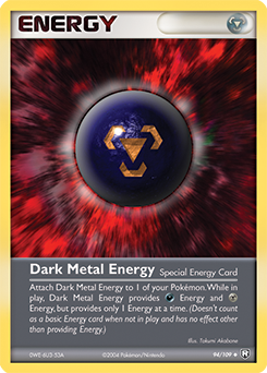 Dark Metal Energy z edície Team Rocket Returns, karta č.94