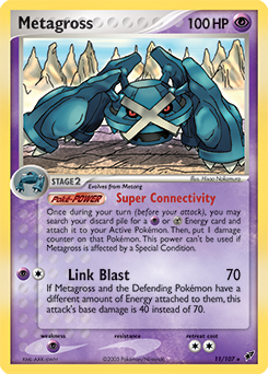 Metagross z edície Deoxys, karta č.11