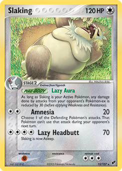 Slaking z edície Deoxys, karta č.15