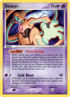 Deoxys z edície Deoxys, karta č.16