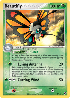 Beautifly z edície Deoxys, karta č.2
