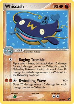 Whiscash z edície Deoxys, karta č.28