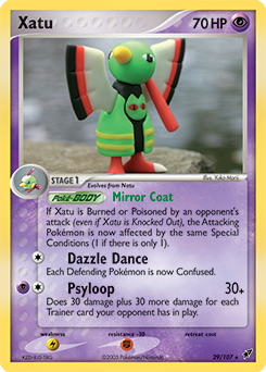 Xatu z edície Deoxys, karta č.29