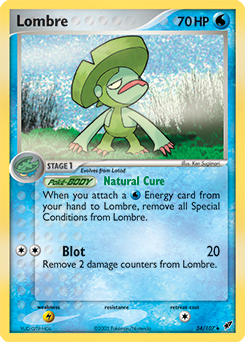 Lombre z edície Deoxys, karta č.34