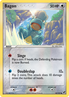 Bagon z edície Deoxys, karta č.52