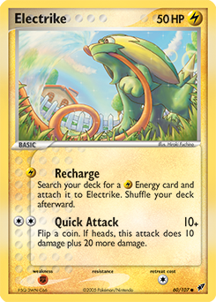 Electrike z edície Deoxys, karta č.60
