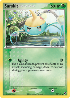 Surskit z edície Deoxys, karta č.78