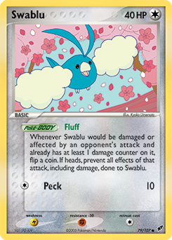 Swablu z edície Deoxys, karta č.79