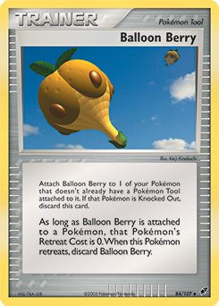 Balloon Berry z edície Deoxys, karta č.84