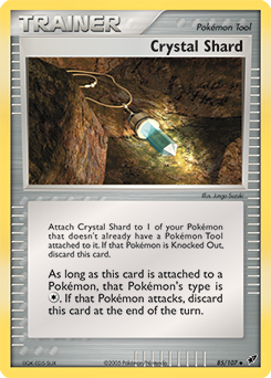 Crystal Shard z edície Deoxys, karta č.85