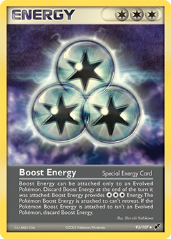 Boost Energy z edície Deoxys, karta č.93