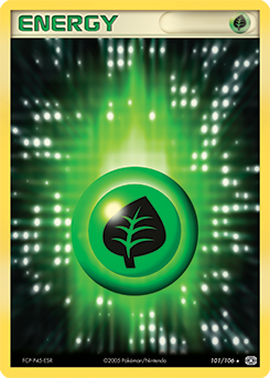 Grass Energy z edície Emerald, karta č.101