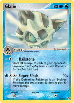 Glalie z edície Emerald, karta č.13