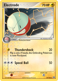Electrode z edície Emerald, karta č.27