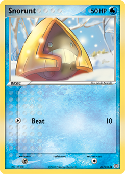Snorunt z edície Emerald, karta č.64