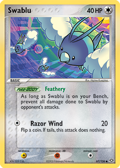Swablu z edície Emerald, karta č.67