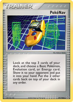 PokéNav z edície Emerald, karta č.81