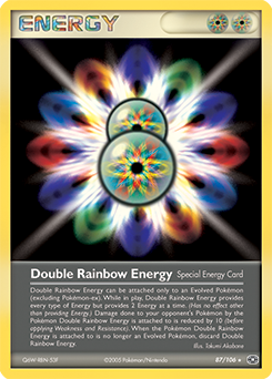 Double Rainbow Energy z edície Emerald, karta č.87