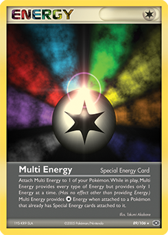 Multi Energy z edície Emerald, karta č.89