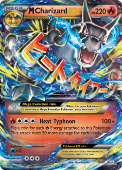 M Charizard-EX z edície Generations, karta č.12