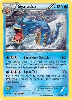 Gyarados z edície Generations, karta č.23