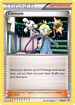 Clemont z edície Generations, karta č.59