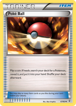 Poké Ball z edície Generations, karta č.67