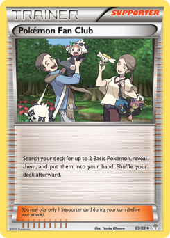 Pokémon Fan Club z edície Generations, karta č.69