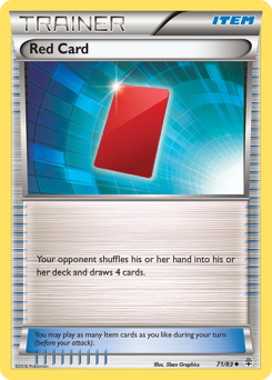 Red Card z edície Generations, karta č.71