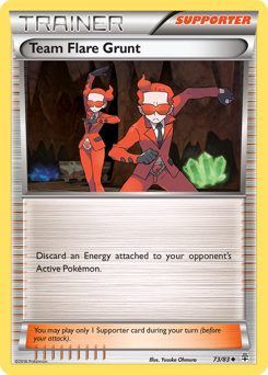 Team Flare Grunt z edície Generations, karta č.73