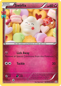 Swirlix z edície Generations, karta č.RC19
