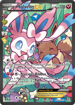 Sylveon-EX z edície Generations, karta č.RC32