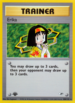 Erika z edície Gym Heroes, karta č.100