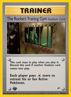 The Rocket's Training Gym z edície Gym Heroes, karta č.104