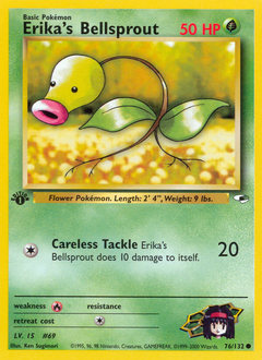 Erika's Bellsprout z edície Gym Heroes, karta č.76