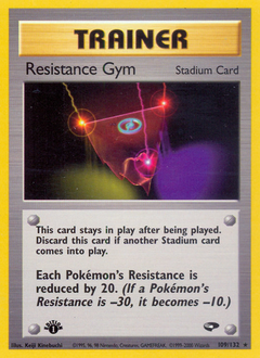 Resistance Gym z edície Gym Challenge, karta č.109