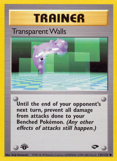 Transparent Walls z edície Gym Challenge, karta č.125