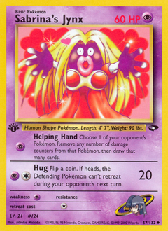 Sabrina's Jynx z edície Gym Challenge, karta č.57