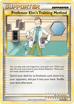 Professor Elm's Training Method z edície HeartGold & SoulSilver, karta č.100