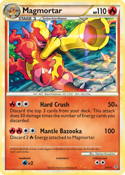 Magmortar z edície HS—Unleashed, karta č.2
