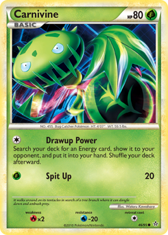 Carnivine z edície HS—Unleashed, karta č.46