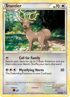 Stantler z edície HS—Unleashed, karta č.64
