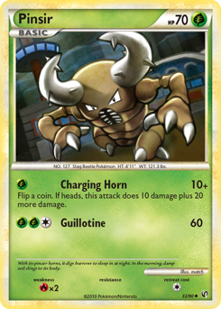 Pinsir z edície HS—Undaunted, karta č.32