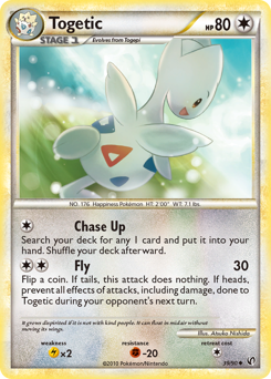 Togetic z edície HS—Undaunted, karta č.39