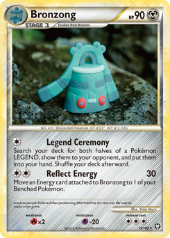 Bronzong z edície HS—Triumphant, karta č.15
