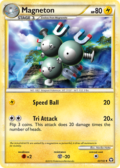 Magneton z edície HS—Triumphant, karta č.43