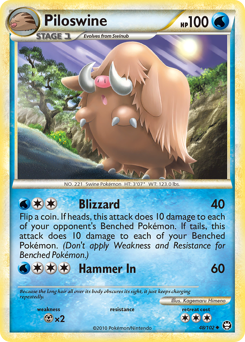 Piloswine z edície HS—Triumphant, karta č.48